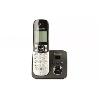 Panasonic KX-TG6821 DECT brezžični telefon s snemalnikom sporočil, črn