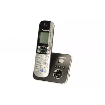 Panasonic KX-TG6821 DECT brezžični telefon s snemalnikom sporočil, črn