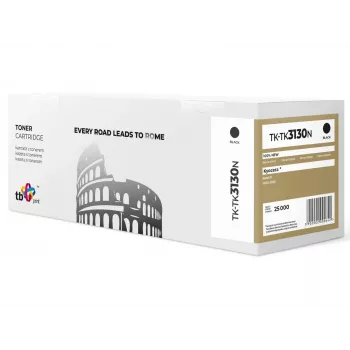 TB PRINT kartuša s tonerjem za Kyocera TK-3130 črna 12500 strani (TK-TK3130N)