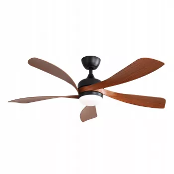 Extralink Grand Walnut 52 pametni Wi-Fi stropni ventilator, oreh, 132 cm, upravljanje z aplikacijo