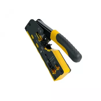 LOGILINK WZ0060 klešče za stiskanje modularnih CAT5/6/6A/7 s prehodnim RJ45