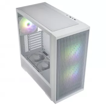 Fortron M330 beli Micro-ATX stolp, kaljeno steklo, 1x120mm ventilator