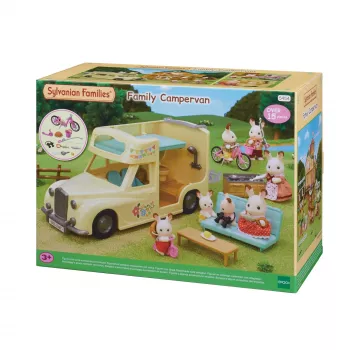 EPOCH Sylvanian Families avtodom igralni set - družinsko kampiranje vozilo za avanture