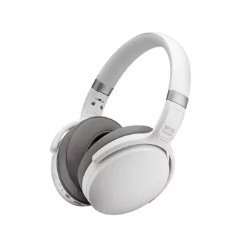 EPOS ADAPT 360 bele brezžične Bluetooth slušalke z ANC in USB ključkom