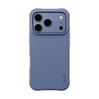 CARE by PanzerGlass ovitek Samba za iPhone 17 Pro / 18 Pro – Shades of Blue, MagSafe, recikliran TPU, protimikroben, zaščita pred padci do 3,6 m