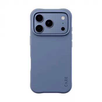 CARE by PanzerGlass ovitek Samba za iPhone 17 Pro / 18 Pro – Shades of Blue, MagSafe, recikliran TPU, protimikroben, zaščita pred padci do 3,6 m