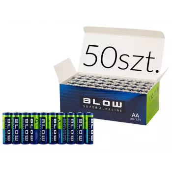 AA LR6 Super Alkaline baterija paket 50 kosov veliko pakiranje – 1,5V dolgotrajna energija
