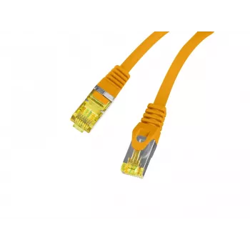 LANBERG Cat.6A S/FTP LSZH patch kabel 20m oranžen Fluke Passed