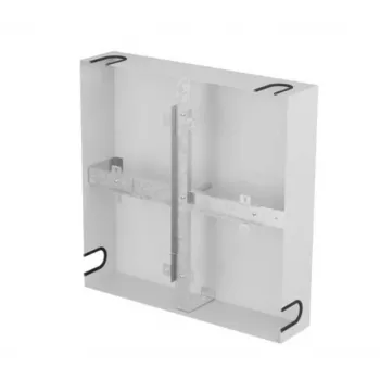 LANBERG shramba za odvečni kabel 500 x 500 mm - siv AK-3155-S