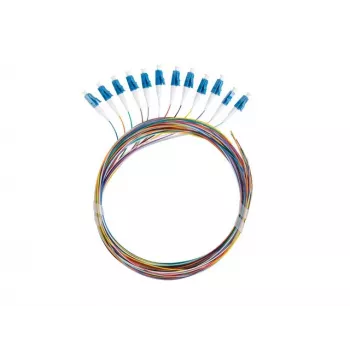 LANBERG Pigtail SM LC/UPC Semi-Tight 9/125 G657A1 12x2m večbarvno