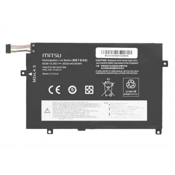 MITSU baterija 01AV411 za Lenovo ThinkPad E470 E475 3650 mAh (40 Wh) 10,95 V