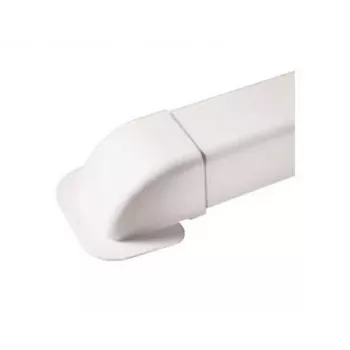 Stenska pokrivna plošča IVENSIS IPWE60 bela 60x60 mm ABS