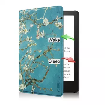 Tech-Protect SmartCase ovitek za Kindle Paperwhite 2024 / Colorsoft / Signature Edition, sakura