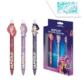 KIDS K-Pop Demon Hunters komplet gel pisal 3 kosi | 0,7 mm različne barve