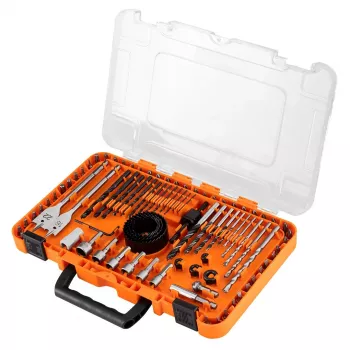 NEO TOOLS komplet svedrov in nastavkov z natičnimi ključi, 90 kosov