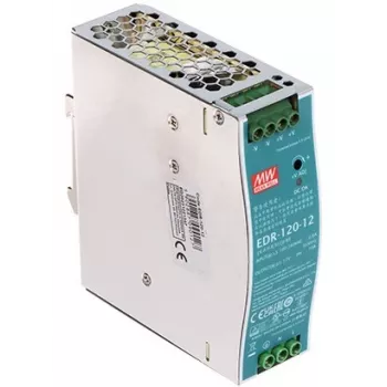 Napajalnik za DIN-letev MEAN WELL EDR-120-12 120W 12V 10A, industrijsko stikalno napajanje