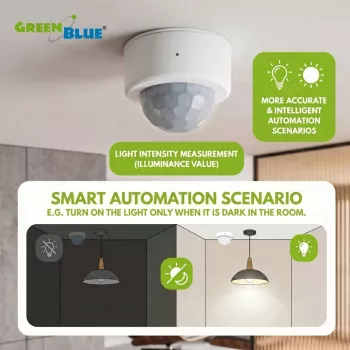 GREENBLUE Tuya Zigbee senzor gibanja GB740