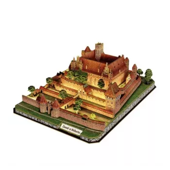 CubicFun 3D sestavljanka grad Malbork z LED