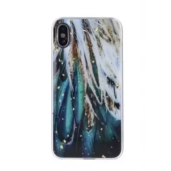 iLike Samsung Gold Glam ovitek s peresom za Galaxy A13 5G / A04S