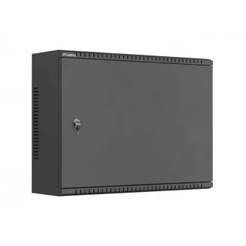 LANBERG TPR 19 stenska omara 4U z mrežastimi vrati 560x420x180 mm črna (sestavljena)