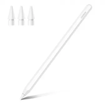 UGREEN LP653 stylus za Apple iPad z brezžičnim polnjenjem, bel