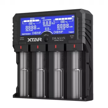 XTAR VP4L Plus polnilnik baterij Li-ion/Ni-MH/Ni-Cd 18650