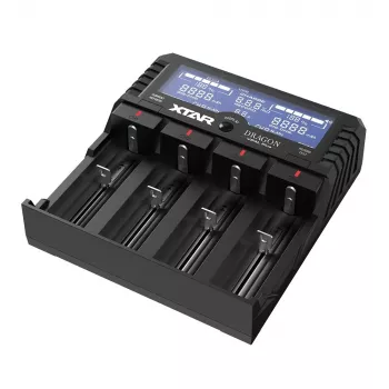 XTAR VP4L Plus polnilnik baterij Li-ion/Ni-MH/Ni-Cd 18650