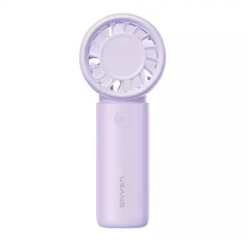USAMS ročni ventilator BC Series, vijoličen, 500mAh