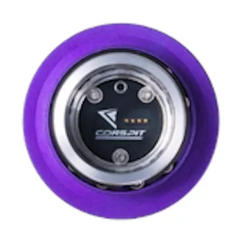 Conspit CDR hitro vpenjalni adapter 50mm PCD – vijolično/srebrno