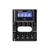 XTAR L4 PRO USB-C polnilnik baterij Li-ion/Ni-MH, 1,5V/1.2V