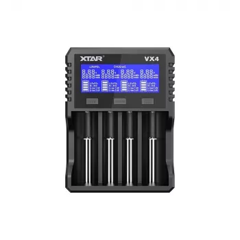 XTAR VX4 V2 KT Li-ion/LiFePO4/Ni-MH 18650 polnilnik baterij