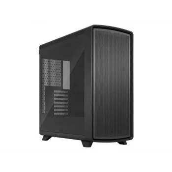 Fractal Design Summit Blackout TG Light Tint ohišje za PC Mid-Tower - antracitno-črno s sprednjo stranjo iz pravega orehovega lesa, stranska plošča iz zatemnjenega kaljenega stekla, 2x Aspect 14 PWM ventilatorja