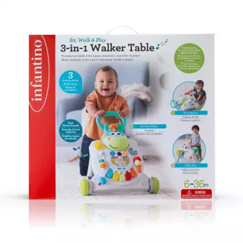 Poganjalec konjiček 3 v 1 B-KIDS Infantino Grow-with-Me