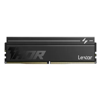 Lexar DDR5 THOR 2.0 32GB (2x16GB) 6000MHz CL40 RGB črn namizni pomnilniški komplet