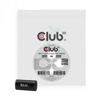 Club 3D USB-C vtični adapter 40G 240W 8K60Hz