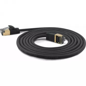 WANTEC 85444210 2m napajalni kabel euro vtič na IEC C7, črn