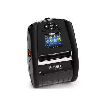 Zebra DT tiskalnik ZQ620 Plus 3 inch/72 mm Healthcare angleške pisave Wi-Fi 6 Dual Radio (802.11AX/BT5.x) linered platen 0.75 inch jedro skupina E pasja sponka