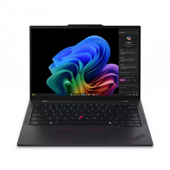 Lenovo ThinkPad T14s Gen 6 Snapdragon® X Elite X1E-78-100 512GB SSD 32GB 14 inch (1920x1200) ZASLON NA DOTIK WIN11 Pro ČRN osvetljena tipkovnica FP Reader 1YW