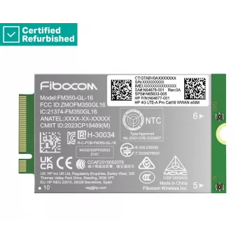 RENEW GOLD HP 4G LTE modem m.2 WWAN Cat 16 L860-GL-16 Mobile Broadband Cellular (združljivo z WWAN EliteBook 630 640 645 660 830 840 860 1040 G11, x360 G11, ProBook 440 460 465 G11, ZBook Firefly Fury Power 14 16 G11 G11A)