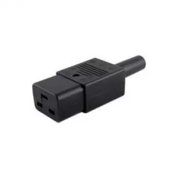 Microconnect C19PLUG napajalni kabel, črn, vtičnica C19
