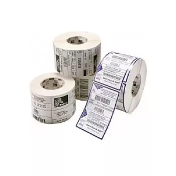 Zebra Z-Ultimate 3000T 3006628 rola etiket, poliester, srebrna, trajno lepljivo lepilo, 70 x 32 mm, jedro 25,4 mm, Ø 127 mm, 2370 etiket/rola (28.440 na komplet)