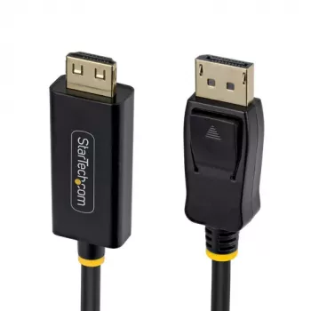 StarTech.com 4,5 m DisplayPort na HDMI adapter kabel s prijemalnimi konektorji, 4K 60Hz HDR, črn