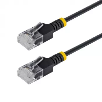 StarTech.com 3m ultra tanek Cat6a UTP patch kabel - vtič RJ-45 na vtič RJ-45 - črn