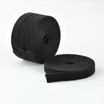 StarTech.com zvitek ježkov za kable - 4,6 m - črn (paket 4 kosov)