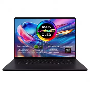 ASUS ProArt P16 H7606WR-SE058X prenosni računalnik, AMD Ryzen AI 9 HX 370, 16,0 inch 4K 120Hz 1600nits proti bleščanju, 32GB LPDDR5X, 1TB SSD, GeForce RTX 5070 Ti 12GB, FHD kamera, 90WHrs, Windows 11 Pro, aluminij Nano Black
