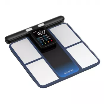 RENPHO MorphoScan MSC01 tehtnica, črno/srebrna, USB-C, Bluetooth