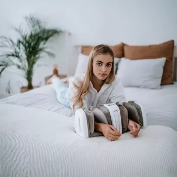 Medivon Perseus 3-v-1 masažna naprava za stopala, belo-rjava