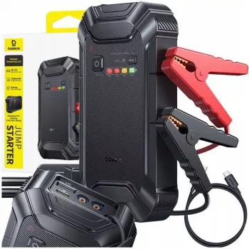 Baseus PrimeTrip VJ1 prenosni zaganjalnik 12000mAh 12V 5000A prenosni polnilnik z ojačevalnikom