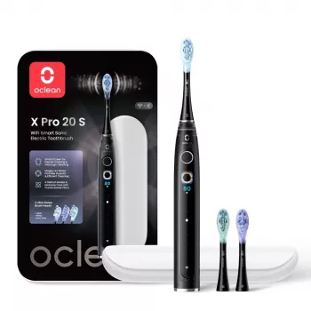 OCLEAN X Pro 20 S električna zobna ščetka črna