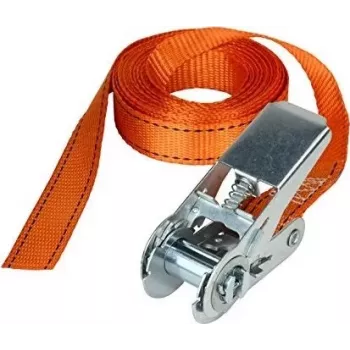 Master Lock natezni jermen z ragljo 3209EURDAT – 5m, 400kg WLL, oranžen